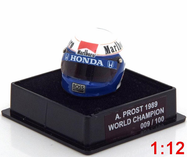 McLaren Helm Weltmeister 1989 Prost World Champions Collection (L.E.100pcs) M75403 Модель 1 12